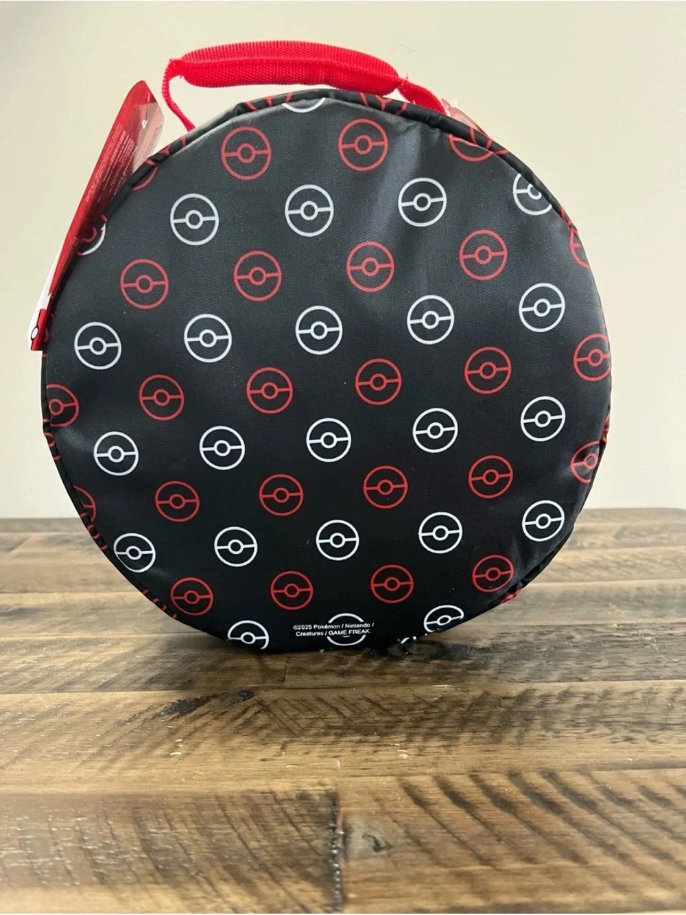 NEW Pokémon Poké Ball Thermos Insulated Lunch Box Red Black